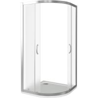 Товар: Душевой уголок Good Door Infinity R-90-G-CH 90x90 профиль Хром стекло Грейп - фото 4 Душевой уголок Good Door Infinity R-90-G-CH 90x90 профиль Хром стекло Грейп — фото 4, Душевые уголки