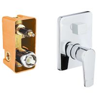 Душевая система Azario Treya AZ-15680721 Хром — фото 2, Встраиваемые душевые комплекты