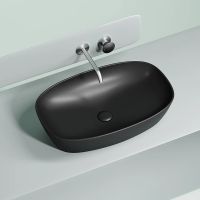 Раковина-чаша Ceramicanova Element 60 CN6049MB Черная матовая — фото 13, Раковины накладные