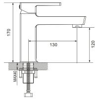 Товар: Смеситель для раковины Rose R18H R1801H-1 Черный матовый - фото 12 Смеситель для раковины Rose R18H R1801H-1 Черный матовый — фото 12, Смесители для раковины