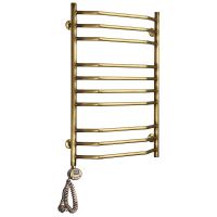 Электрический полотенцесушитель Domoterm Лаура П10 500x800 АБР EL Античная бронза — фото 3, Электрические полотенцесушители