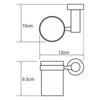 Товар: Donau K-9428 Подстаканник одинарный - фото 4 Donau K-9428 Подстаканник одинарный — фото 4, Аксессуары для раковины