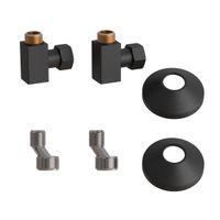 Товар: Комплект подключения для полотенцесушителя Point PN00012B 3/4"х1/2" г/ш (квадрат), черный - фото 1 Комплект подключения для полотенцесушителя Point PN00012B 3/4"х1/2" г/ш (квадрат), черный — фото 1, Комплектующие для полотенцесушителей