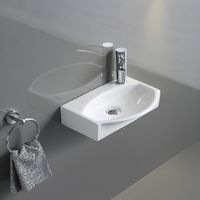 Товар: Раковина CeramaLux 41 78014T Белая - фото 2 Раковина CeramaLux 41 78014T Белая — фото 2, Раковины