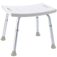 Табурет в ванную Ridder Assistent А00601101 Белый Хром — фото 1, Сиденья