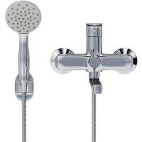 Смеситель для ванны Aringa Рейн AR02001CH универсальный Хром — фото 5, Смеситель для ванны