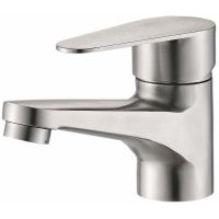 Смеситель для раковины Haiba HB10801-2 Нержавеющая сталь — фото 1, Смесители для раковины