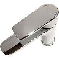 Смеситель для раковины Melodia della vita Rumba MDV35320wt Белый Хром — фото 5, Смесители для раковины