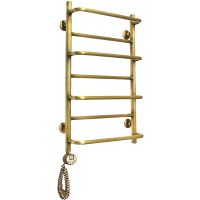 Электрический полотенцесушитель Domoterm Орфей П7 400x700 АБР EL Античная бронза — фото 3, Электрические полотенцесушители