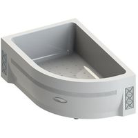 Акриловый поддон для душа Radomir 120x80x45 L 1-11-0-1-0-009 Белый — фото 1, Акриловые душевые поддоны