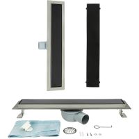 Товар: Душевой лоток ALMAes Laguna 60 LG60BL с Черной решеткой - фото 2 Душевой лоток ALMAes Laguna 60 LG60BL с Черной решеткой — фото 2, Душевые лотки