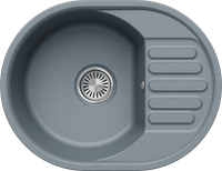 Кухонная мойка QUARTZBOND BOND-610 (Грей) — фото 1, Кухонные мойки