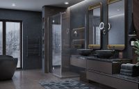 Товар: Душевой уголок Ambassador Diamond 120х80 12011107L профиль Хром стекло прозрачное - фото 9 Душевой уголок Ambassador Diamond 120х80 12011107L профиль Хром стекло прозрачное — фото 9, Душевые уголки