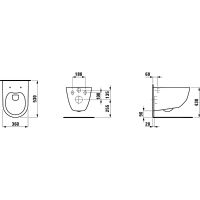 Товар: Комплект унитаза с инсталляцией Laufen Pro Rimless ПЭК Z.RU93.0.761.6 с сиденьем Микролифт и Белой к - фото 14 Комплект унитаза с инсталляцией Laufen Pro Rimless ПЭК Z.RU93.0.761.6 с сиденьем Микролифт и Белой к — фото 14, Комплекты унитаз + инсталляция