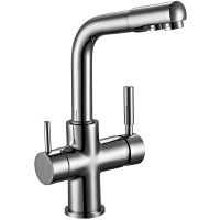 Смеситель для кухни Rossinka Z35-31 Хром — фото 1, Смесители для кухни