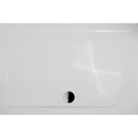 Душевой поддон из искусственного камня Riho Kolping 90x140 D004010005(DB3600500000000) Белый с антис — фото 1, Душевые поддоны из искусственного камня