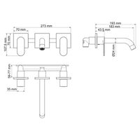 Товар: Elbe 7445 Смеситель для умывальника - фото 4 Elbe 7445 Смеситель для умывальника — фото 4, Аксессуары для раковины