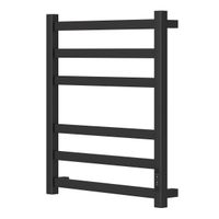 Товар: Полотенцесушитель электрический Point Меркурий PN83856B П6 500x600, диммер справа, черный - фото 3 Полотенцесушитель электрический Point Меркурий PN83856B П6 500x600, диммер справа, черный — фото 3, Электрические полотенцесушители