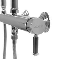 Товар: Душевая стойка со смесителем для верхнего и ручного душа CEZARES OLIMP-CD-01-L - фото 8 Душевая стойка со смесителем для верхнего и ручного душа CEZARES OLIMP-CD-01-L — фото 8, Душевые стойки