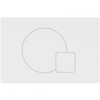 Клавиша смыва Maretti Elio AC12EL-740 Белая матовая — фото 1, Кнопки смыва