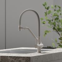 Товар: Смеситель для кухни Sancos Dora SC4003MW Белый матовый Белый - фото 3 Смеситель для кухни Sancos Dora SC4003MW Белый матовый Белый — фото 3, Смесители для кухни