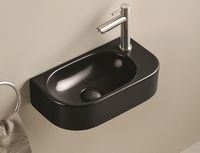 Товар: Раковина CeramaLux 40 78204LB Черная глянцевая - фото 3 Раковина CeramaLux 40 78204LB Черная глянцевая — фото 3, Раковины