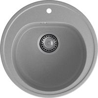 Товар: GRANFEST Мойка RONDO 510 1-чаша D-508мм серый арт.GF- - фото 2 GRANFEST Мойка RONDO 510 1-чаша D-508мм серый арт.GF- — фото 2, Кухонные мойки