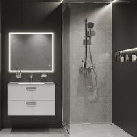 Смеситель для ванны Iddis Shelfy Хром арт-SHESBBTi02WA — фото 3, Смеситель для ванны