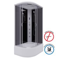 Товар: Душевая кабина Niagara Classic NG-2510-14RF (120х80х215) высокий поддон(40см),стекло тонированное,4 - фото 2 Душевая кабина Niagara Classic NG-2510-14RF (120х80х215) высокий поддон(40см),стекло тонированное,4 — фото 2, Душевые кабины