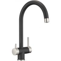 Смеситель для кухни Milacio Ultra MCU.554.MB Черный матовый — фото 1, Смесители для кухни