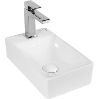 Раковина Bond 38 L S12-380L Белая глянцевая — фото 1, Мини-раковины