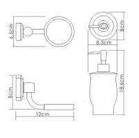 Товар: K-24199 Дозатор для жидкого мыла - фото 3 K-24199 Дозатор для жидкого мыла — фото 3, Дозаторы