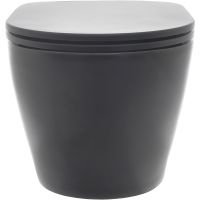 Товар: Унитаз AQUAme AQM2002MB подвесной Черный матовый с сиденьем Микролифт - фото 7 Унитаз AQUAme AQM2002MB подвесной Черный матовый с сиденьем Микролифт — фото 7, Унитазы