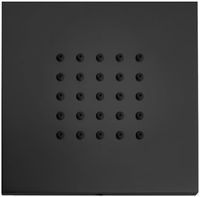 Боковая форсунка Bossini Cubic Flat I00176.073 Черный матовый — фото 1, Душевые форсунки