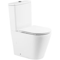 Товар: Унитаз компакт BelBagno Flay-R BB2149CPR/BB870SC без бачка с сиденьем Микролифт - фото 1 Унитаз компакт BelBagno Flay-R BB2149CPR/BB870SC без бачка с сиденьем Микролифт — фото 1, Напольные унитазы