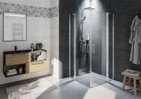 Товар: Душевой уголок Riho Novik Z207 90х90 G003020120 (GZ3090090) профиль Хром стекло прозрачное - фото 2 Душевой уголок Riho Novik Z207 90х90 G003020120 (GZ3090090) профиль Хром стекло прозрачное — фото 2, Душевые уголки