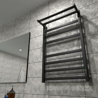 Товар: Электрический полотенцесушитель Маргроид 8110 профильный 810x500 8110-8050-5179-9005 с полкой Черный - фото 2 Электрический полотенцесушитель Маргроид 8110 профильный 810x500 8110-8050-5179-9005 с полкой Черный — фото 2, Электрические полотенцесушители