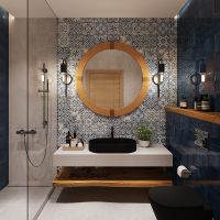 Унитаз Aqueduto Cone CON0140 подвесной Черный матовый с сиденьем Микролифт — фото 8, Подвесные унитазы