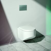 Унитаз Laufen Sonar 8.2034.1.757.000.1 подвесной Белый матовый без сиденья — фото 7, Подвесные унитазы