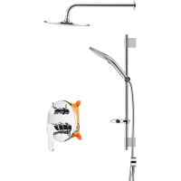 Товар: Душевая система Swedbe Platta 5536 Хром - фото 3 Душевая система Swedbe Platta 5536 Хром — фото 3, Встраиваемые душевые комплекты