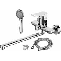 Смеситель для ванны Agger Happy A0421100 универсальный Хром — фото 1, Смеситель для ванны