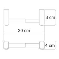 Berkel K- Держатель туалетной бумаги арт-6822 — фото 4, Держатели туалетной бумаги