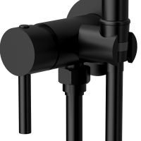 Гигиенический душ со смесителем Raiber Graceful RPB-009 Черный матовый — фото 4, Гигиенические души