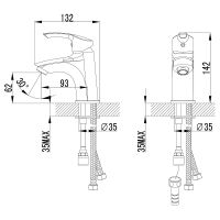 Товар: Смеситель для раковины Lemark Plus Strike LM1116C с гигиеническим душем Хром - фото 2 Смеситель для раковины Lemark Plus Strike LM1116C с гигиеническим душем Хром — фото 2, Смесители для раковины