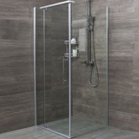 Душевой уголок Erlit Comfort 100х100 ER10110H-C1 профиль Хром стекло прозрачное — фото 4, Душевые уголки