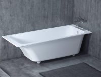 Ванна из искусственного камня Salini Orlanda 170х70 102011M Белая матовая — фото 8, Ванны из искусственного камня