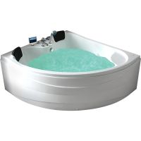 Акриловая ванна Gemy 150х150 G9041 K с гидромассажем — фото 1, Акриловые ванны