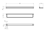 Товар: Полотенцедержатель CEZARES MAXIMA CZR-F-8912 - фото 2 Полотенцедержатель CEZARES MAXIMA CZR-F-8912 — фото 2, Полотенцедержатели