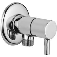 Запорный вентиль Creavit JK001 угловой Хром — фото 1, Комплектующие для туалета