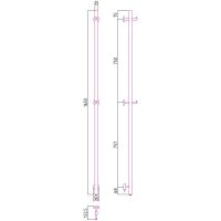 Электрический полотенцесушитель Сунержа Аскет 1650 05-0850-1650 Состаренная бронза — фото 2, Электрические полотенцесушители